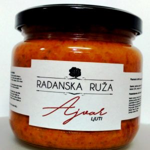 Ajvar cepkani ljuti – 600g